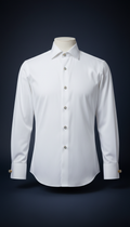Camisa formal blanco nítido